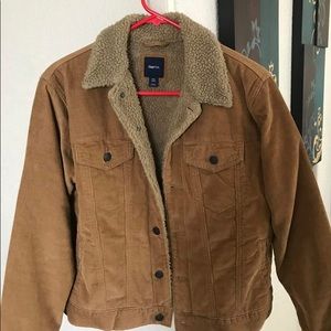 sherpa corduroy jacket